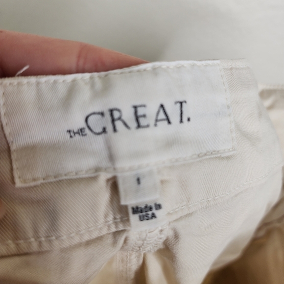 The Great Cream Belted Pants 1 - Picture 4 of 8